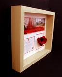 Frame to display London Poppy